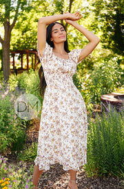 Betty Lilac Rose Dress - DM Exclusive - Maternity Friendly