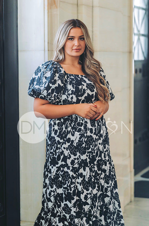 blue dress for baby girl Short Floral Jacket Dress Plus Size R&M Richards 1883W – The Dress Outlet main image 0