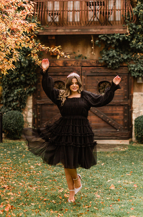 Sasha Black Dress - DM Exclusive - Maternity Friendly – DM Fashion