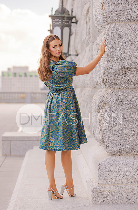 jacquard party dress Off Shoulder Prom Dress, Light Luxury Party Dress,jacquard Evening Dress,custom Made