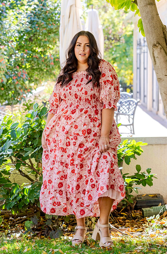 Marryn Red Poppy Dress - DM Exclusive