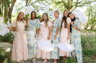 Layton Pink Floral Dress - DM Exclusive - Nursing Friendly