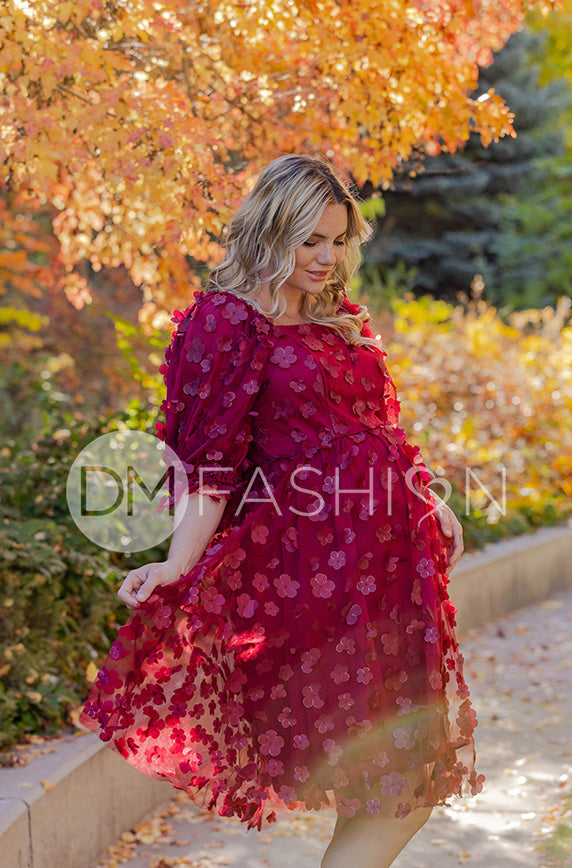 Taylor Maroon Midnights - DM Exclusive - Maternity Friendly