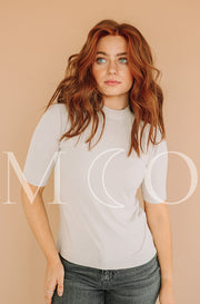 Ribbed Sand MCO Top