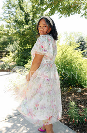Celeste Iris Floral Dress- DM Exclusive