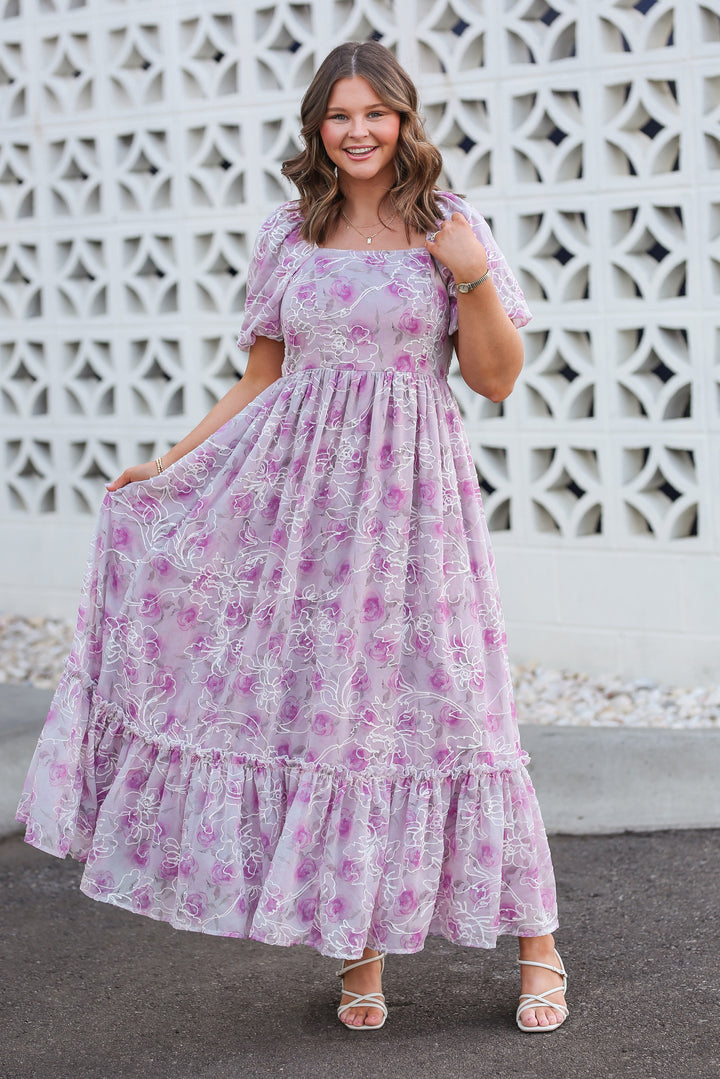 maternity embroidered dress Lace Embroidered Boho See-through Maternity Photoshoot Dress