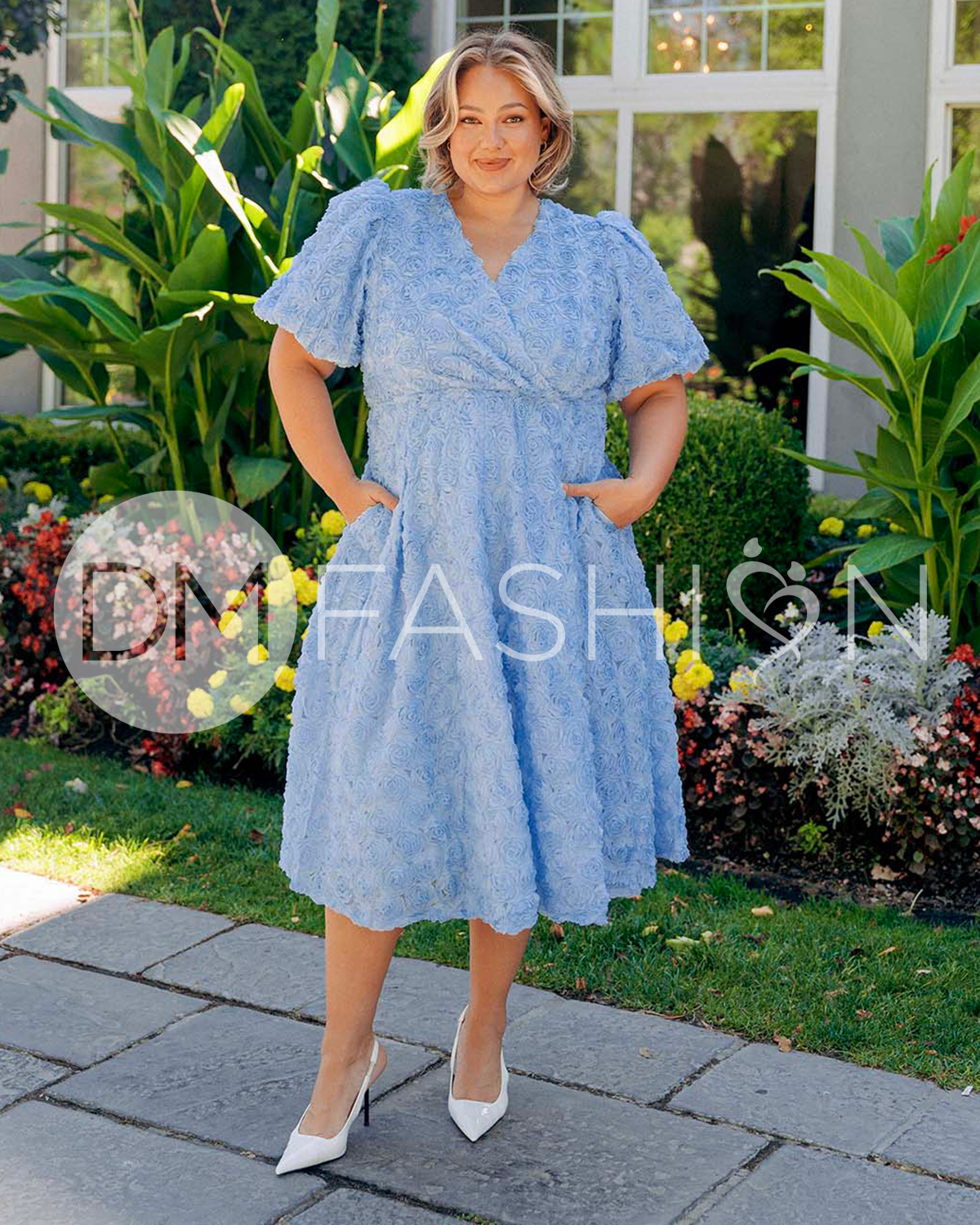 Briar Rose Princess Blue Dress - DM Exclusive