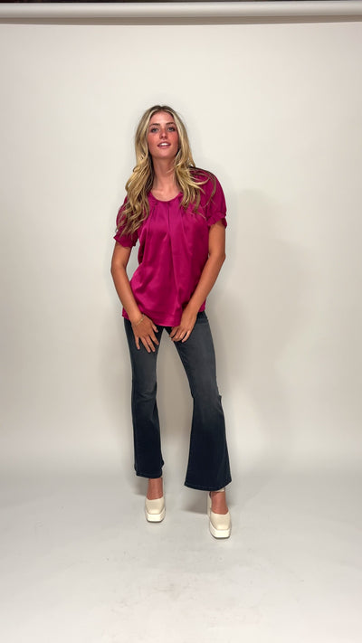 Hey Darling Mulberry Top - DM Exclusive