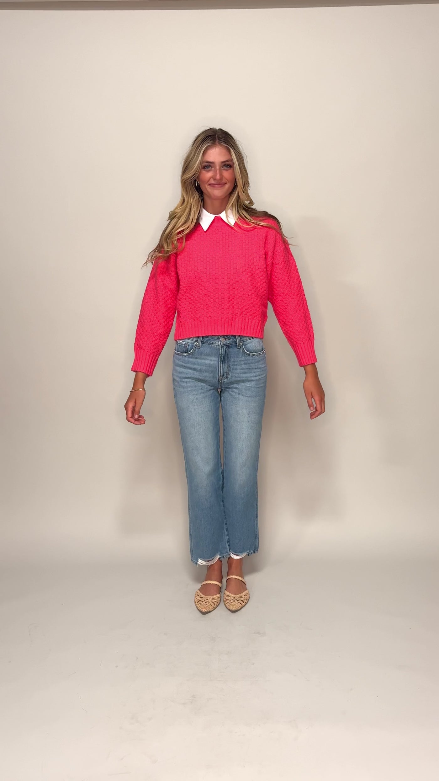 Paint the Town Pink Sweater