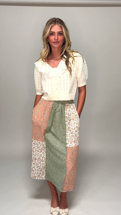 Shah Patchwork Skirt - MCO