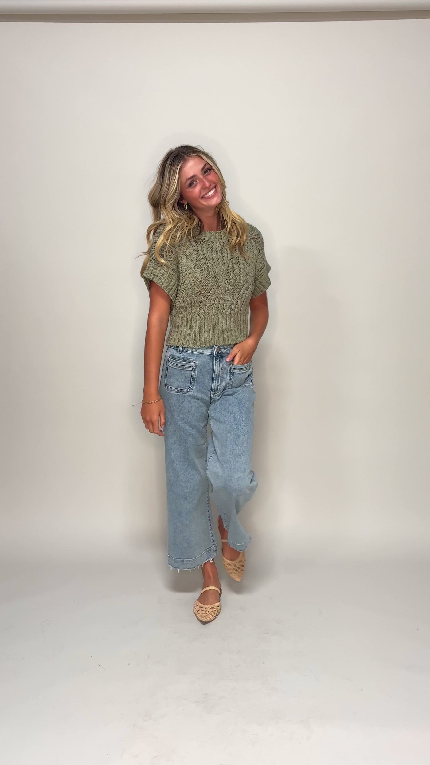 All The Time Light Wash High Rise Jeans - Restocked