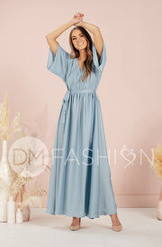 Venus Stone Blue Maxi - DM Exclusive - Nursing Friendly