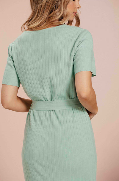 Jenny Green Sweater Dress - FINAL SALE