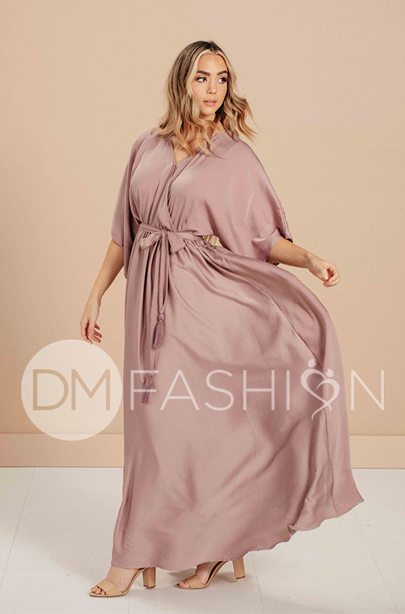 Venus Misty Mauve Maxi - DM Exclusive - Nursing Friendly - Maternity Friendly - FINAL SALE