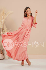 Venus Canyon Rose Maxi -  Nursing Friendly - FINAL SALE