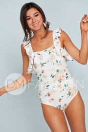 Waterfall One Piece - Desert Floral