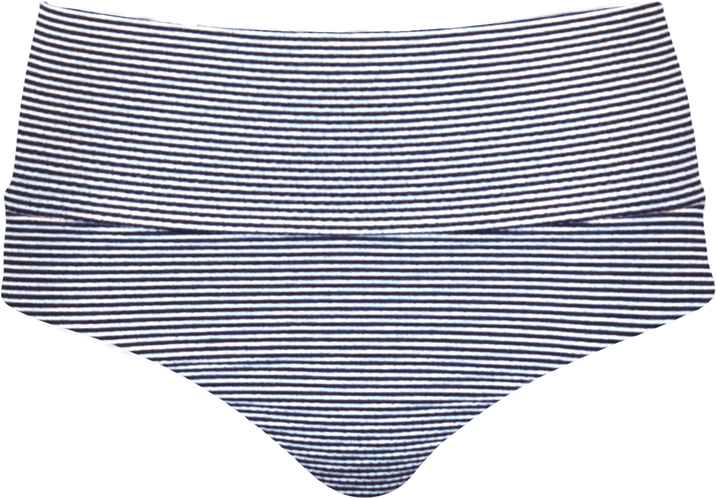 Banded Midrise - Nautical Blue Stripe - FINAL SALE - DM Fashion