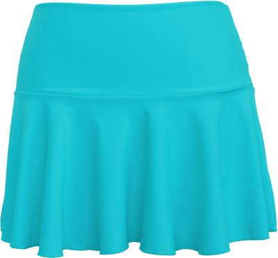 Ruffle Skirt - Aqua - FINAL SALE - DM Fashion