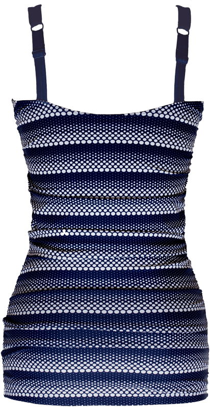 Ruched Bandeau - Scaled Dots - FINAL SALE - DM Fashion
