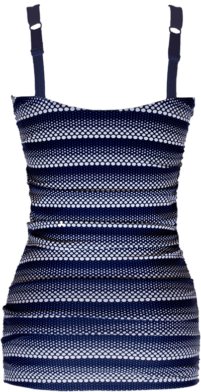 Ruched Bandeau - Scaled Dots - FINAL SALE - DM Fashion