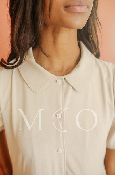 Leora Sand Dress - MCO - Nursing Friendly - FINAL SALE