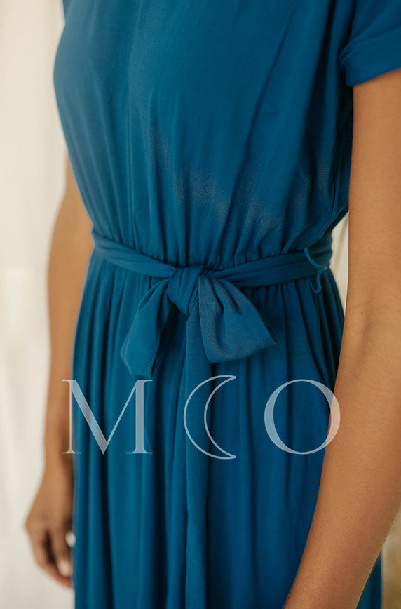 Shaunie Deep Sea Blue Dress - MCO - FINAL SALE