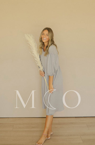 Scarlett Silver Dress - MCO - FINAL SALE - FINAL FEW