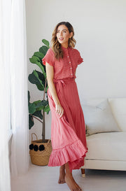 Palm Springs  Maxi Skirt -  FINAL SALE