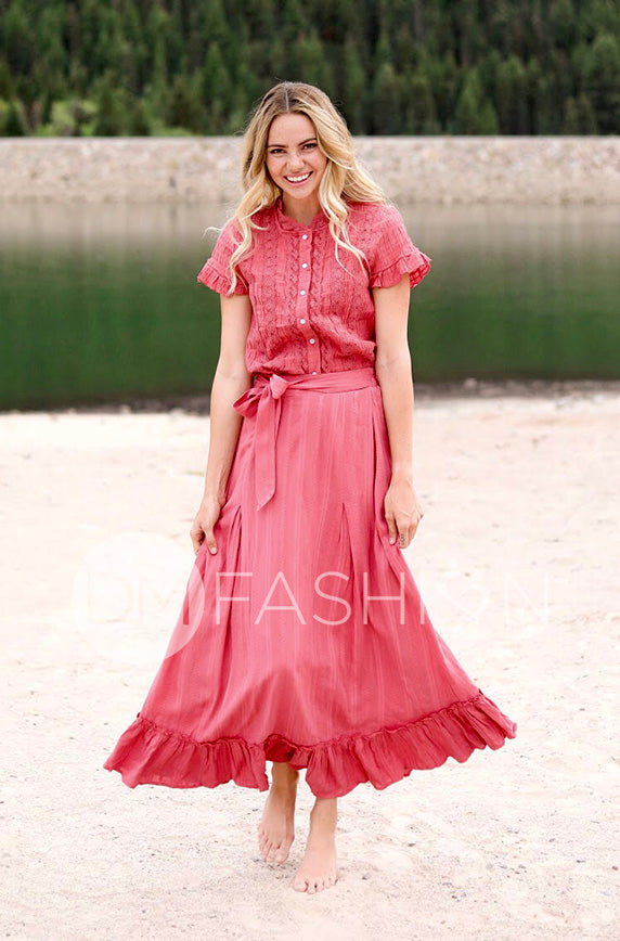 Palm Springs  Maxi Skirt -  FINAL SALE