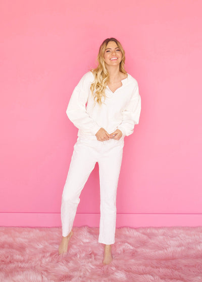 Darling Diva Ivory Fall Polka Dot Set- FINAL SALE - FINAL FEW