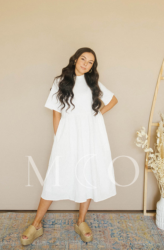 Minette Ivory Dress - MCO - FINAL SALE