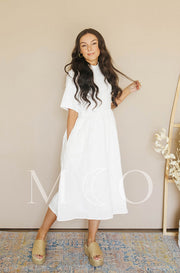 Minette Ivory Dress - MCO - FINAL SALE