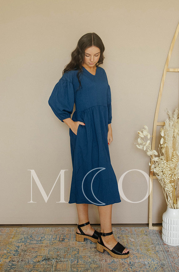 Scarlett Midnight Blue Dress - MCo