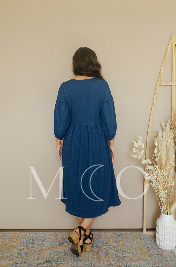 Scarlett Midnight Blue Dress - MCO - FINAL SALE