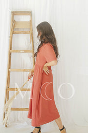 Leora Amber Dress - MCO - Nursing Friendly - FINAL SALE