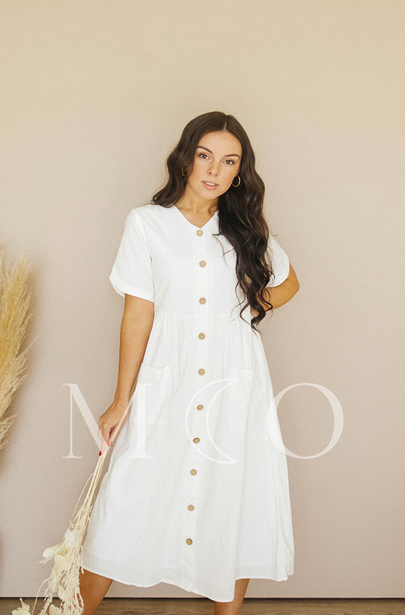 Robin White Dress - MCO