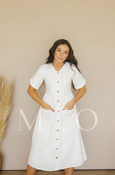 Robin White Dress - MCO