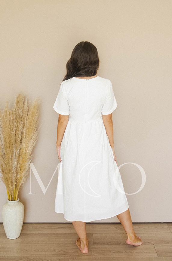 Robin White Dress - MCO - FINAL FEW