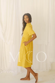 Minette Cornsilk Dress - MCO - FINAL SALE