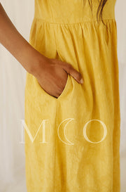 Minette Cornsilk Dress - MCO - FINAL SALE