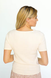 Oh My Darling Ivory Sweater Top - FINAL SALE