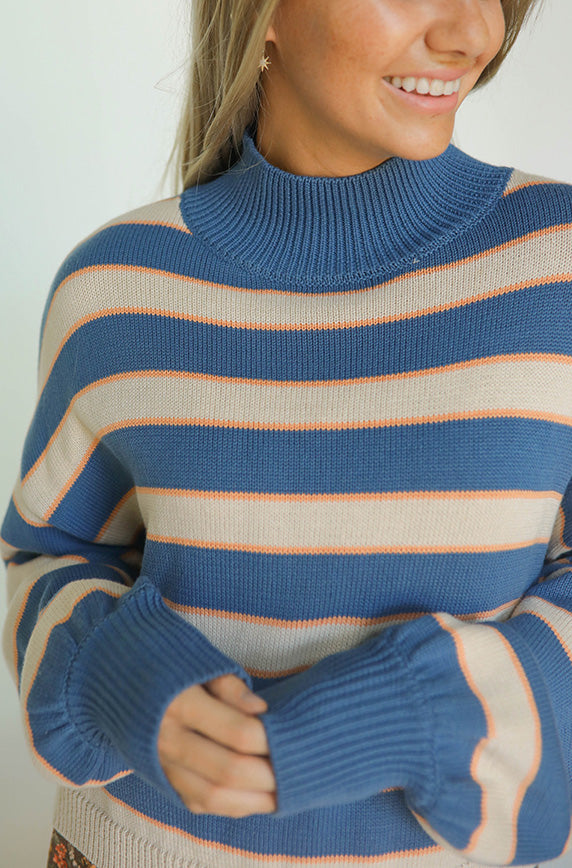 Deserve You Striped Sweater - FINAL SALE- FINAL FEW