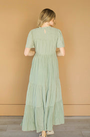 Leah Sage Green Dress- FINAL SALE