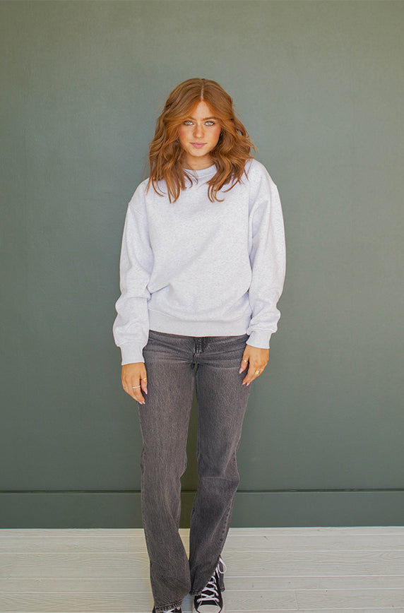 Be Kind Heather Grey Sweatshirt - FINAL FEW