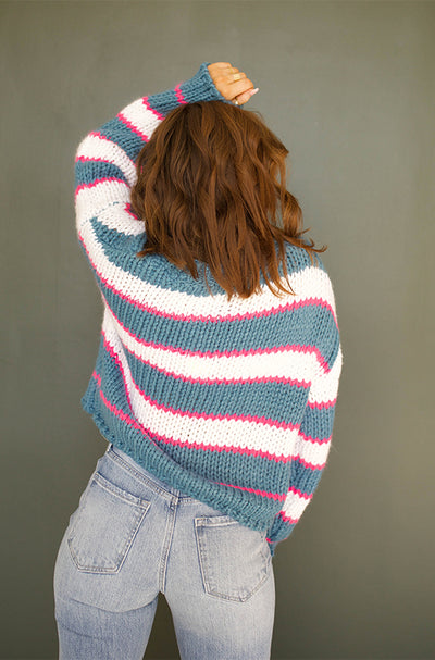 Barbara Long Sleeve Knit Sweater - FINAL FEW
