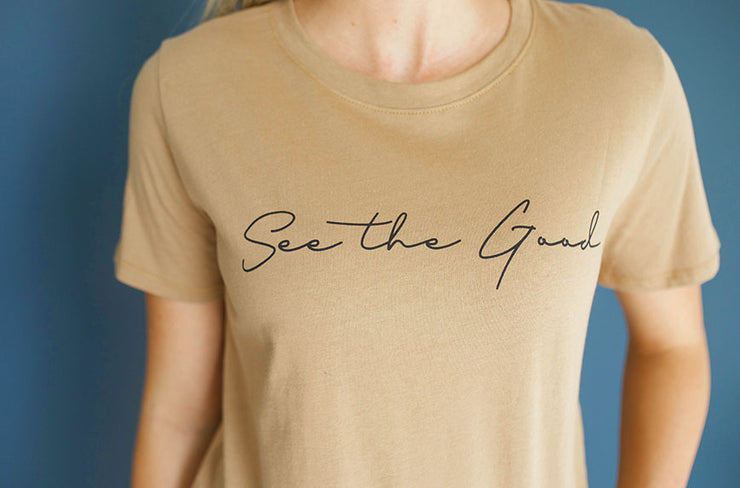 See The Good Tee Golden - FINAL SALE