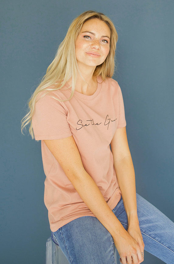See The Good Tee in Rose - FINAL SALE- FINAL FEW