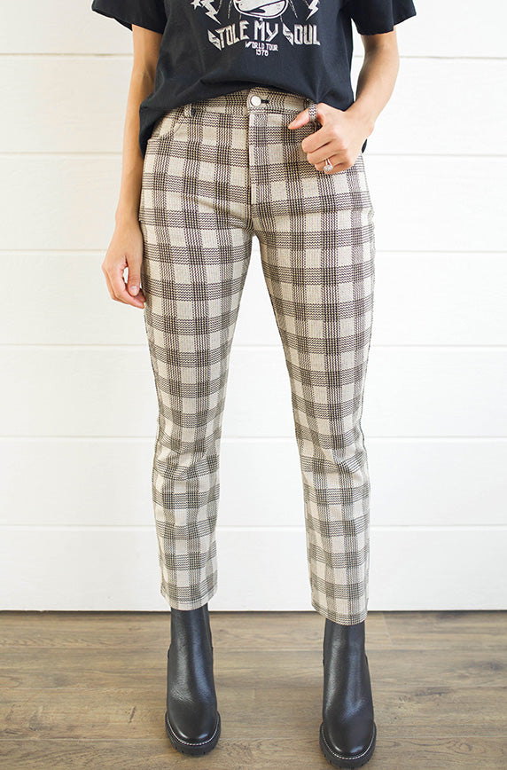 Seize The Day Plaid Pants - FINAL SALE