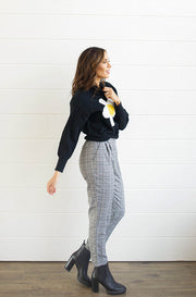Rokoko Grey Plaid Pants - FINAL SALE