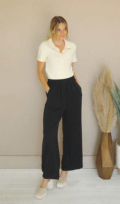 Power House Black Pants - FINAL SALE